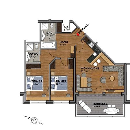 Apartament A Casa Elegance Längenfeld Zewnętrze zdjęcie