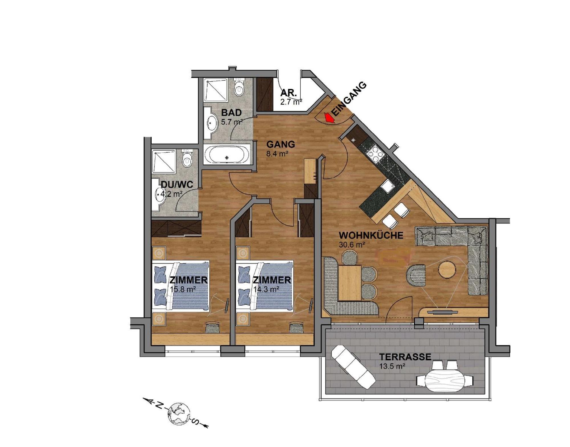 Apartament A Casa Elegance Längenfeld Zewnętrze zdjęcie